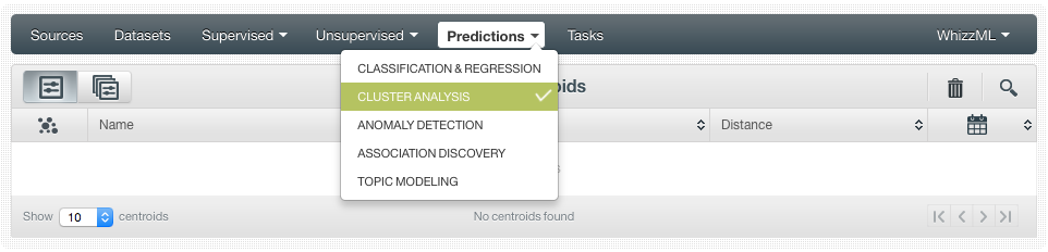 \includegraphics[width=15cm]{images/cluster-predictions/menu-options-predictions-list-view}